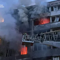 Atac cu drone kamikaze rusești la Kiev. 2 civili uciși și alți 8, dintre care 4 copii, răniți - Foto: X/ @JayinKyiv