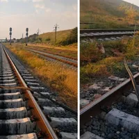 Cablurile de alimentare ale macazurilor din stația CF Năvodari, tăiate - Foto: News.ro