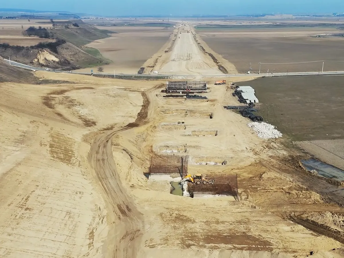 Autostrada Moldovei construită de Umbrărescu nu va fi gata la timp - Foto: Facebook / Asociația Pro Infrastructură