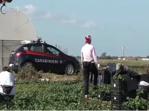 Carabineirii au făcut 15 arestări într-un dosar în care muncitori români au fost exploatați și șantajați Foto: quicosenza.it