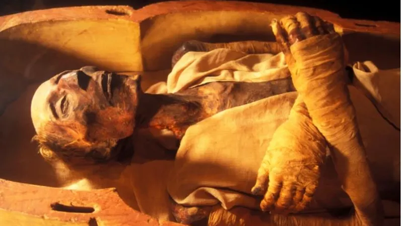 Mumia lui Ramses II/Foto: memphistours.com
