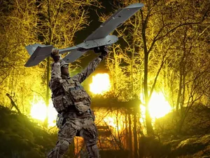 Moscova, sub teroarea dronelor kamikaze ucrainene, înainte de parada de Ziua Victoriei - Foto: Facebook/Volodimir Zelenski - caracter ilustrativ