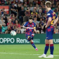Messi, gol din lovitură liberă cu Sevilla/FOTO: twitter