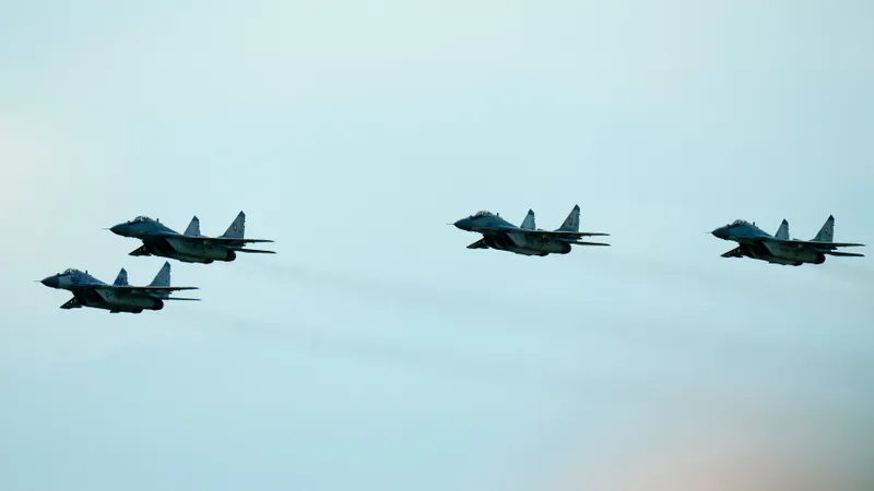 MiG-29 ale Forțelor Aeriene Slovace-Foto: Profimedia Images