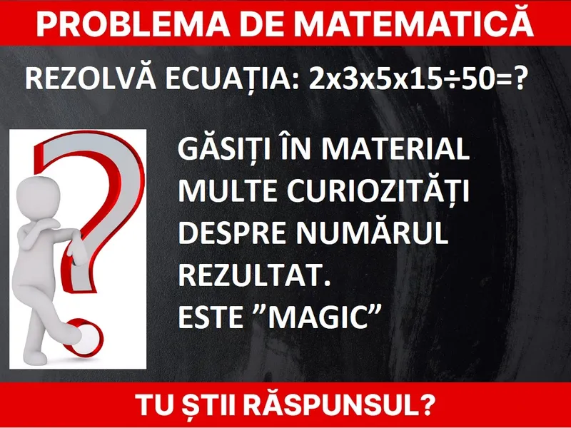 Problemă de matematică Foto: Newsweek/pixabay.com