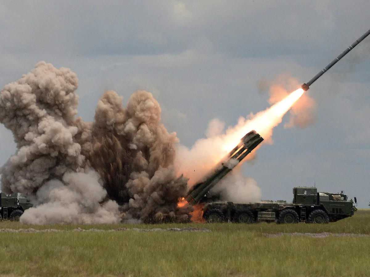 Lansator de rachete rusesc BM-30 aparținând armatei venezuelene -  Foto: Profimedia Images