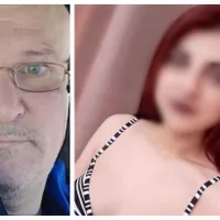 Ion Turnagiu și victima sa// Foto: Actual Mehedinți