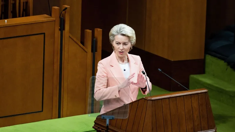 Ursula von der Leyen: „Europa nu va accepta niciodată ca Rusia să îi ameninţe securitatea” - FOTO: Profimedia Images