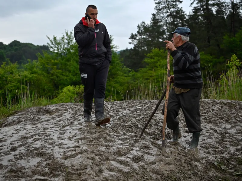 Apele Române știau, din 2023, că trebuie un dig contra inundațiilor la Praid. Au ignorat pericolul - Foto: INQUAM PHOTOS / Alex Nicodim
