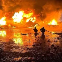 Explozii puternice la câțiva zeci de metri de România după un nou atac brutal cu drone rusești - Foto: Twitter/ @Heroiam_Slava