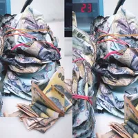 Cu ce bani a ajuns un român la BNR pentru a le schimba? A ținut bancnotele în sobă - Foto: Instagram BNR
