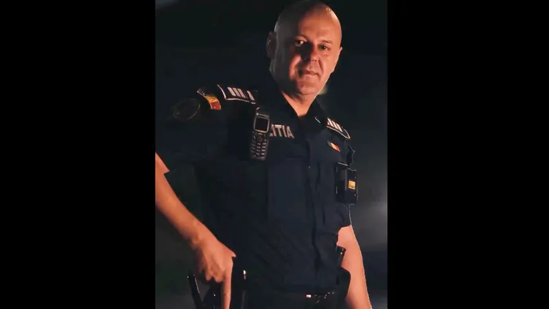 Viorel Teacă ales să prezinte noile uniforme ale Poliţiei Române, după ce a devenit viral pe TikTok - Foto: turnulsfatului.ro