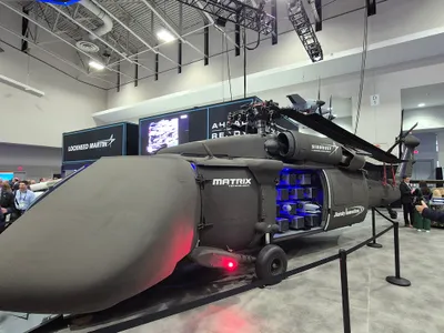 Elicopterul autonom S-70UAS U-Hawk - Foto: Lockheed Martin