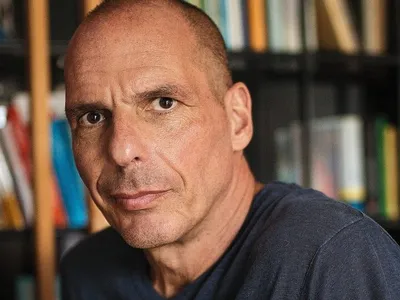 Fostul ministru grec de finanţe şi în prezent secretar general al MeRA25, Ianis Varufakis. / Foto: spiegel.de