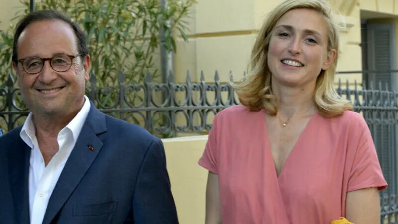 Francois Hollande, fostul președinte al Franței, s-a căsătorit cu actriţa Julie Gayet. / Foto: stirileprotv.ro