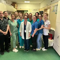 O femeie de 45 de ani a primit un plămân prin transplant. Este primul pe anul acesta în România Foto: Facebook/ Agentia Nationala de Transplant