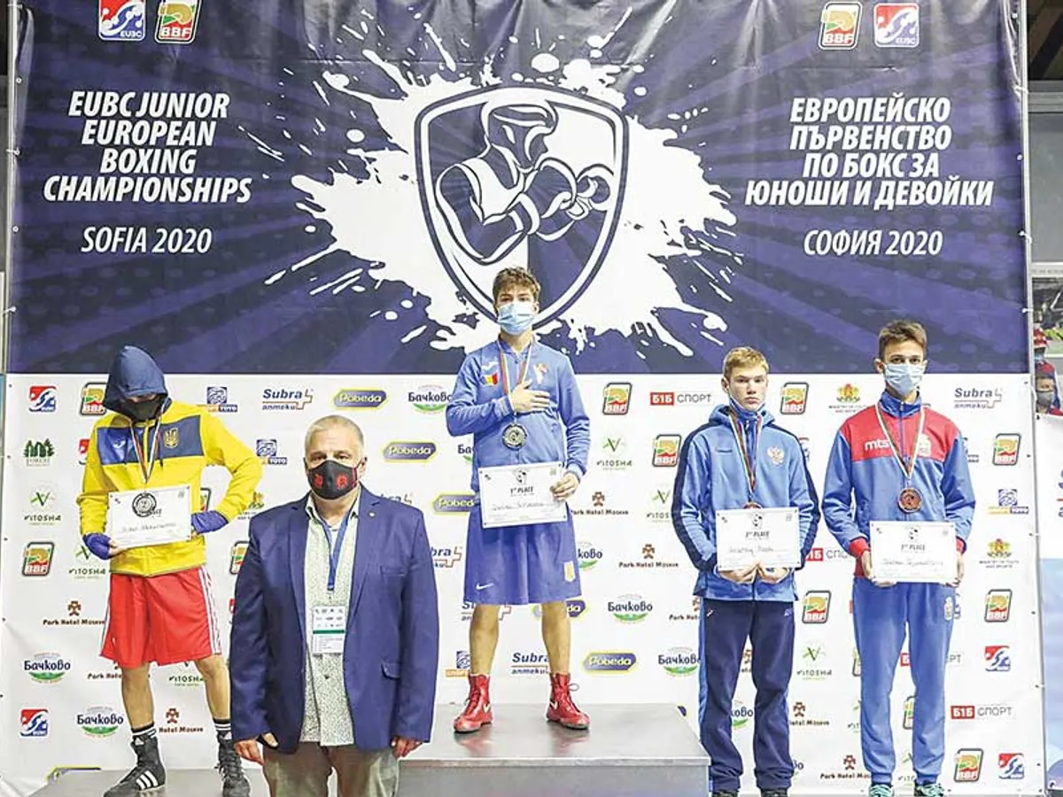 Daniel Gîrleanu, campion european de cadeți, Sofia – 2020