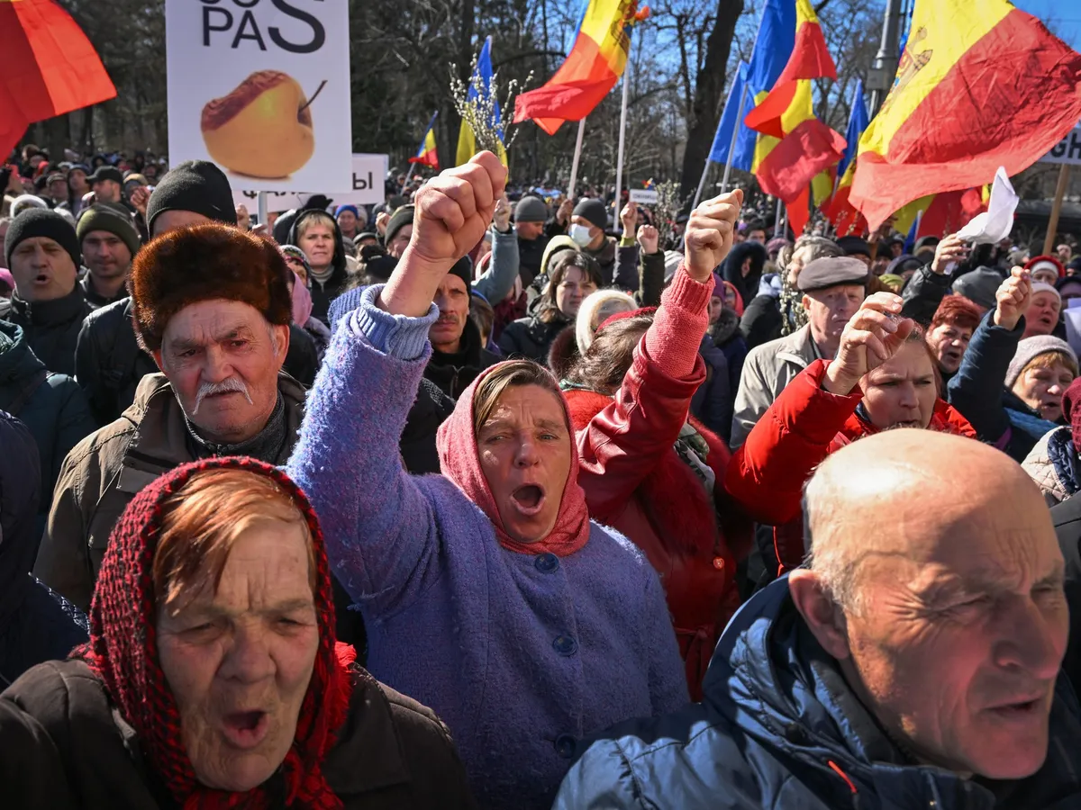 protest moldova
