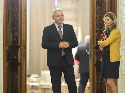 Liviu Dragnea și Anca Alexandrescu - Foto: INQUAM PHOTOS / Octav Ganea