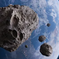 Un asteroid cât un zgârie-nori se apropie de Pământ. NASA îl consideră „potențial periculos” - Foto: Profimedia Images (rol ilustrativ)