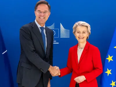 Ursula și Mark Rutte Foto: nato.int