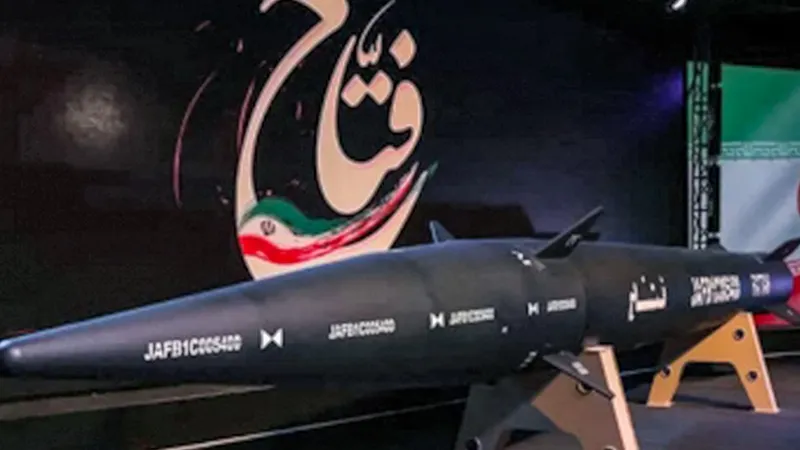 „Fattah”, prima rachetă iraniană balistică hipersonică - Foto: Profimedia Images