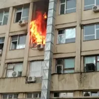 Incendiul de la Spitalul Sf. Maria Iași/Foto: you tube