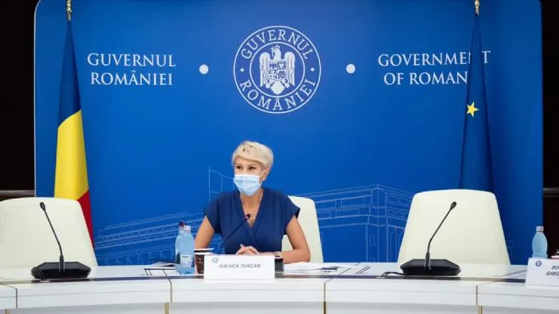Raluca Turcan, vicepremier/FOTO: gov.ro