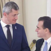 Dan Barna și Ludovic Orban/FOTO: G4 Media
