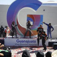 Team Europe, formată din pilotul Sebastian Barbu și copilotul Bogdan Iancu, respectiv pilotul Nikolaus Schelle și copilotul Lina Meter. / Foto: Rally México, Facebook