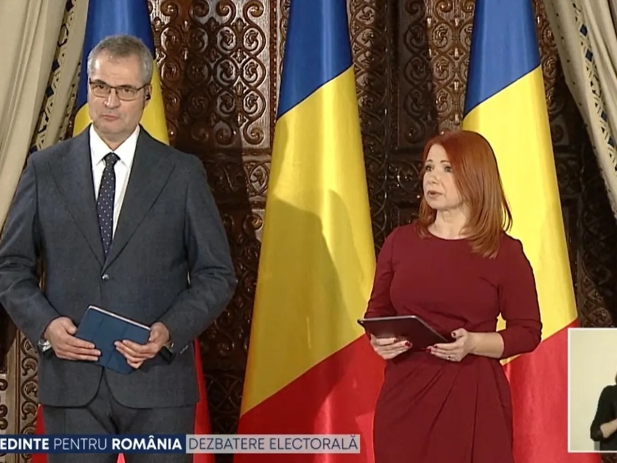LIVE Nicușor Dan, singur în fața alegătorilor la TVR. Dezbatere decisivă. Simion a boicotat din nou - FOTO: captură video (imagine cu rol ilustrativ)