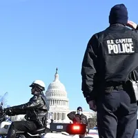 FBI controlează militarii înaintea ceremoniei de învestire a lui Joe Biden/FOTO: Getty