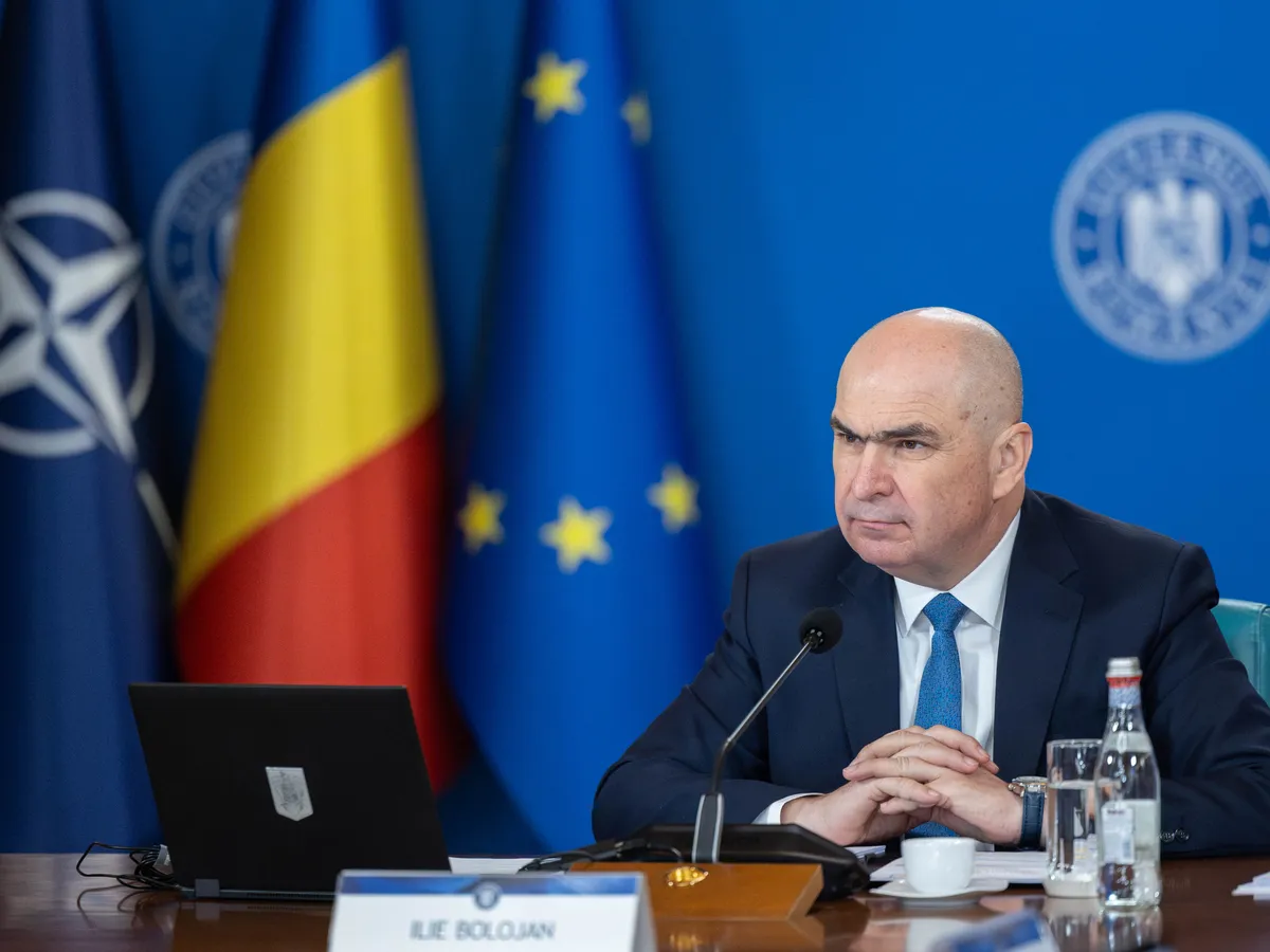 Premierul Ilie Bolojan - Foto: Guvernul României