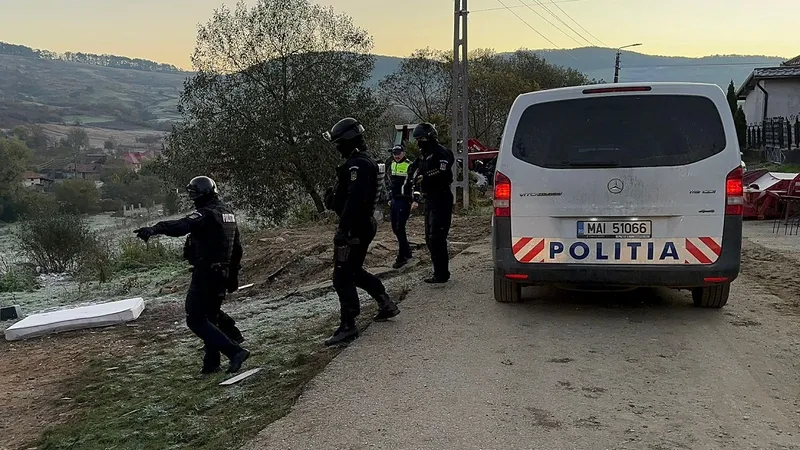Operațiunea Jupiter: 110 percheziții în România. Sunt vizate zeci de persoane - Foto: Poliția Română
