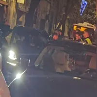 Un șofer a refuzat să se legitimeze și a accidentat un polițist în București. A încercat să fugă Foto: captura Observator