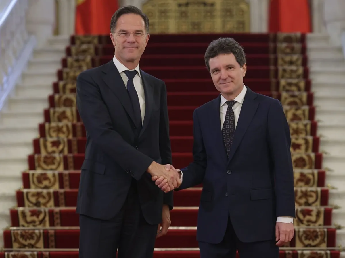 Mark Rutte, întâlnire la Cotroceni cu Nicușor Dan - Foto: Inquam Photos / George Călin