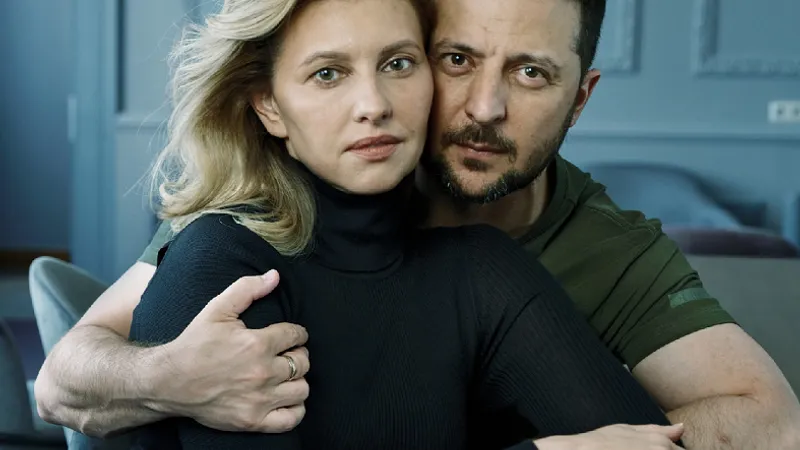 Olena și Volodimir Zelenski, un cuplu în Vogue/ Foto: Vogue