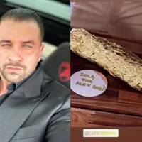 Preparatul preferat de interlopul Alex Bodi la Mamaia: friptură în foiță de aur, de 800-1.200 €. / Foto: spynews.ro