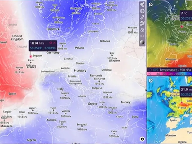 Furtuna Patricia se îndreaptă spre România Foto: twitter