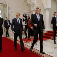 Donald Tusk și Klaus Iohannis. Foto Inquam Photos/George Călin