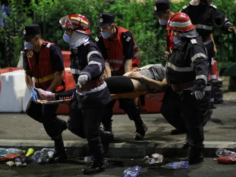 Peste 700 de plângeri penale au fost depuse împotriva jandarmilor, după violențele din 10 august 2018. Foto Inquam Photos/Adel Al-Haddad