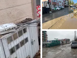 „Dorel” lovește cu tupeu la Bragadiru. A tăiat fibra optică pentru 3 străzi și a betonat locul - Foto: Newsweek România (Colaj)