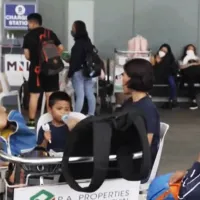 Pană de curent pe Aeroportul din Manila. Mii de persoane au rămas blocate în ziua de Anul Nou - Foto: captură YouTube
