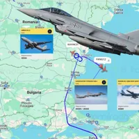 Avion britanic de spionaj și 2 avioane Eurofighter survolează România. Rusia le poate lovi oricând - Foto: Profimedia Images