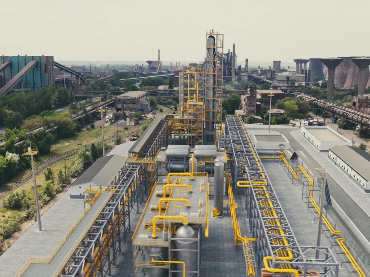 Liberty Galaţi, fostul combinat siderurgic Sidex Galați - Foto: libertysteelgroup.com