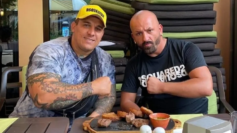 Adrian Beleaua Corduneanu și Faraonu de la Madrid sunt printre cei mai cunoscuți interlopi din România Foto: Facebook