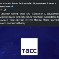 Foto: captură Facebook Ambasada Rusiei în România