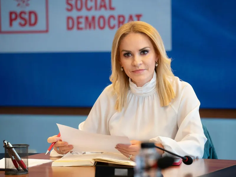 Gabriela Firea cere obligatoriu ca 30% din listele pentru alegerile locale să fie ocupate de femei - FOTO: Facebook