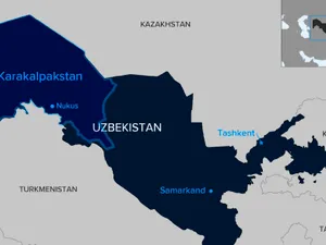 Proteste violente, în provincia Karakalpakstan din Uzbekistan. / Foto: eurasianet.org