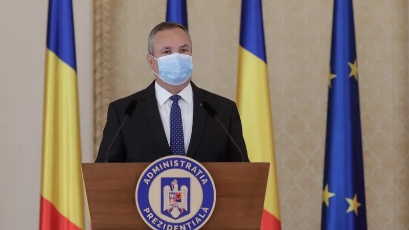Nicolae Ciucă, după ce a fost desemnat premier: Vom negocia cu toate forțele politice responsabile/FOTO: Inquam Photos/George Calin